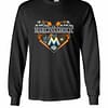 Inktee Store - I'M A Miami Marlins Aholic Long Sleeve T-Shirt Image
