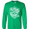 Inktee Store - It'S A Allyson Thing You Wouldn'T Understand Long Sleeve T-Shirt Image