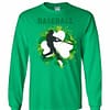 Inktee Store - Baseball Shamrock Irish St Patty'S Day Sport For Long Sleeve T-Shirt Image