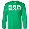 Inktee Store - Dad The Welder The Myth The Legend Long Sleeve T-Shirt Image