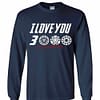 Inktee Store - Dad I Love You 3000 Iron Man Long Sleeve T-Shirt Image