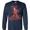 Inktee Store - This Dad Is Incredible Long Sleeve T-Shirt Image