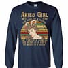 Inktee Store - Aries Girl The Soul Of A Witch - Zodiac Pride Long Sleeve T-Shirt Image