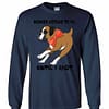 Inktee Store - Boxer Funny Long Sleeve T-Shirt Image