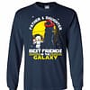 Inktee Store - Father And Daughter Best Friends In The Galaxy Long Sleeve T-Shirt Image