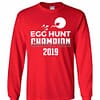 Inktee Store - Egg Hunt Champion 2019 Funny Dad Pregnancy Easter Long Sleeve T-Shirt Image