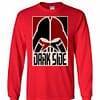 Inktee Store - Darth Vader Dark Side Long Sleeve T-Shirt Image
