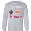 Inktee Store - The Good New York Yankees The Bad New York Mets Long Sleeve T-Shirt Image