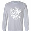 Inktee Store - It'S A Amanda Thing You Wouldn'T Understand Long Sleeve T-Shirt Image