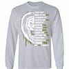 Inktee Store - Badass Lion I Did Not Wake Up Like This I Changed Long Sleeve T-Shirt Image