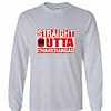 Inktee Store - Straight Outta Chimichangas Long Sleeve T-Shirt Image