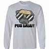 Inktee Store - Pug Daddy Long Sleeve T-Shirt Image
