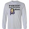 Inktee Store - Cardi B Graphic My Mom Doesn'T Want Your Advice Long Sleeve T-Shirt Image