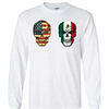 Inktee Store - American Flag Skull Mi Hogar Long Sleeve T-Shirt Image