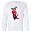 Inktee Store - Deadpool Nothing To See Here Long Sleeve T-Shirt Image