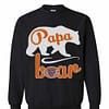 Inktee Store - Chicago Bear Papa Bear Sweatshirt Image