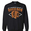 Inktee Store - Bourbon Whiskey Funny Alcohol Cigars Cigar Gift Sweatshirt Image