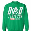 Inktee Store - Dad I Love You Three Thousand Sweatshirt Image