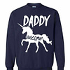Inktee Store - Unicorn Daddy Version2 Sweatshirt Image