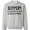 Inktee Store - Boymom Surrounded By Balls Funny Sweatshirt Image