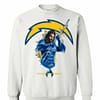 Inktee Store - Chargersman Aquaman And Chargers Football Team Sweatshirt Image