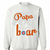 Inktee Store - Chicago Cubs Papa Bear Sweatshirt Image