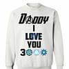 Inktee Store - Daddy I Love You 3000 Toddler Sweatshirt Image