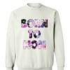 Inktee Store - Born To Mom Flowers For Women Sweatshirt Image