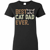 Inktee Store - Best Cat Dad Ever Women'S T-Shirt Image