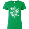 Inktee Store - It'S A Alisson Thing You Wouldn'T Understand Women'S T-Shirt Image
