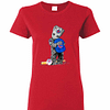 Inktee Store - Baby Groot Hug Chicago Cubs Hat Women'S T-Shirt Image