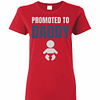 Inktee Store - Promoted To Daddy Women'S T-Shirt Image