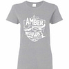 Inktee Store - It'S A Amber Thing You Wouldn'T Understand Women'S T-Shirt Image