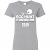 Inktee Store - Egg Hunt Champion 2019 Funny Dad Pregnancy Easter Women'S T-Shirt Image