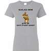 Inktee Store - Real Ass Mom Give Af Bout A Baby Daddy Women'S T-Shirt Image