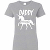 Inktee Store - Unicorn Daddy Version2 Women'S T-Shirt Image