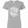 Inktee Store - It'S A Ayan Thing You Wouldn'T Understand Women'S T-Shirt Image