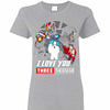 Inktee Store - I Love You 3000 Gift Dad And Daughter Iron Man Women'S T-Shirt Image