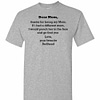 Inktee Store - Dear Mom Thanks For Being My Mom Love Your Favorite Men'S T-Shirt Image