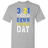 Inktee Store - Down Syndrome Awareness World Down Syndrome Men'S T-Shirt Image