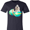 Inktee Store - Dog Easter Cute Maltese Egg Gift Premium T-Shirt Image