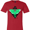 Inktee Store - Death Moth Skull Butterfly Premium T-Shirt Image