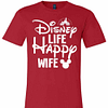 Inktee Store - Disney Life Happy Wife Premium T-Shirt Image