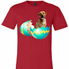 Inktee Store - Dog Easter Cute Labrador Egg Gift Premium T-Shirt Image