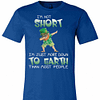 Inktee Store - Dabbing Leprechaun Hawaiian Im Not Short Im Just More Premium T-Shirt Image