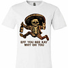 Inktee Store - Day Of The Dead Posada Eff You See Kay Why Oh You Premium T-Shirt Image