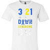 Inktee Store - Down Syndrome Awareness World Down Syndrome Premium T-Shirt Image