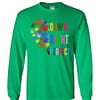Inktee Store - Down Syndrome Awareness Trisomy 21S Long Sleeve T-Shirt Image