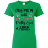 Inktee Store - Dog Mom With Tattoos Pretty Eyes Thick And Thighs Women'S T-Shirt Image