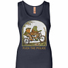 Inktee Store - Frog And Toad Fuck The Police Women Jersey Tank Top Image